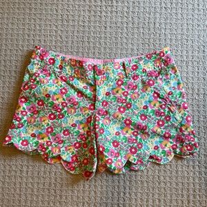 Lilly Pulitzer Buttercup Shorts Garden by the Sea